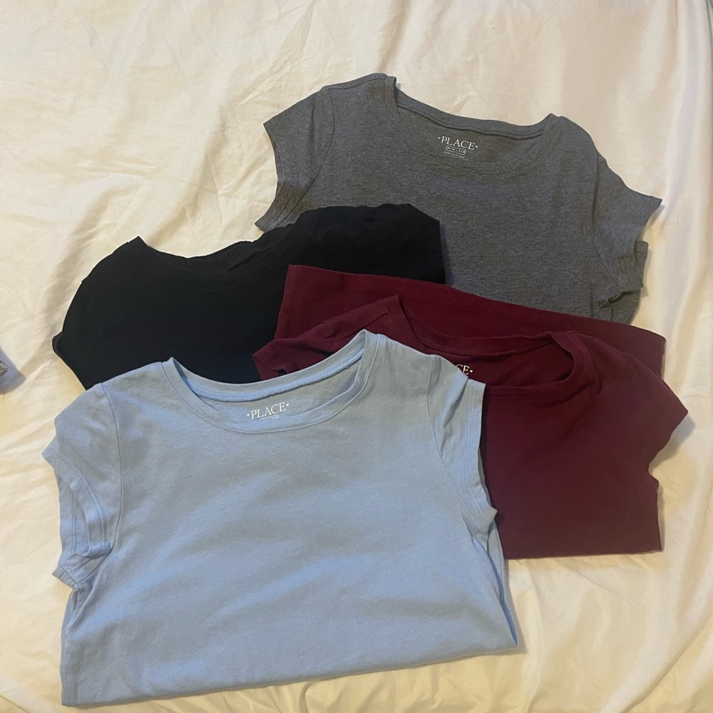 Set for 4- Children’s place tee’s (7/8)